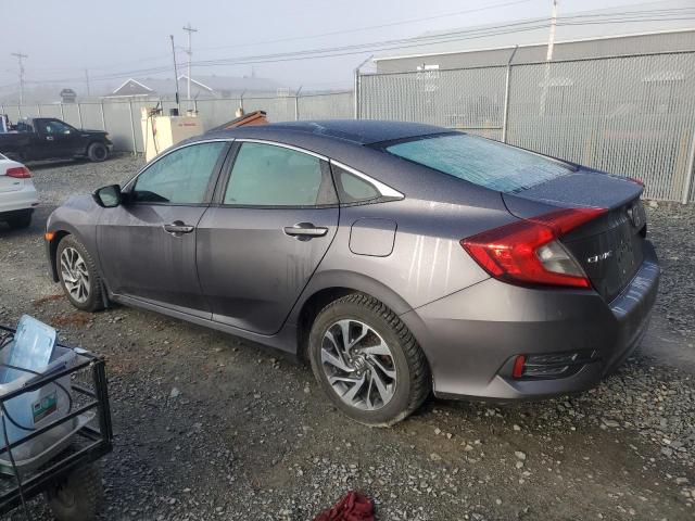 2HGFC2F80JH004283 - 2018 HONDA CIVIC EX GRAY photo 2
