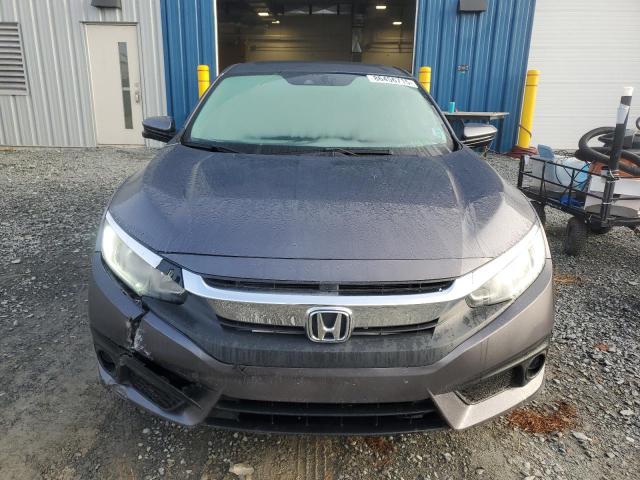 2HGFC2F80JH004283 - 2018 HONDA CIVIC EX GRAY photo 5