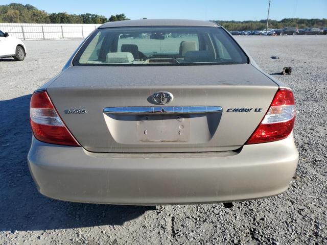 4T1BE32KX3U778650 - 2003 TOYOTA CAMRY LE TAN photo 6