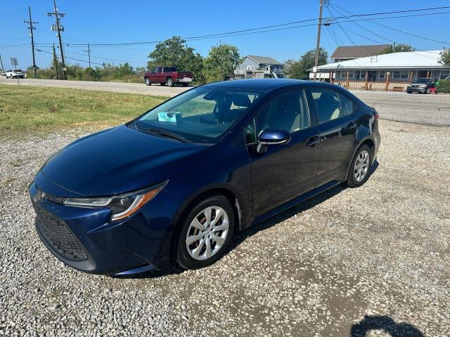 JTDEPMAE3MJ123908 - 2021 TOYOTA COROLLA LE BLUE photo 2