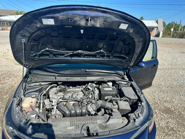 JTDEPMAE3MJ123908 - 2021 TOYOTA COROLLA LE BLUE photo 7