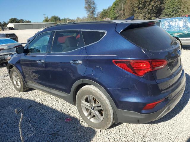 5XYZU3LB7JG535767 - 2018 HYUNDAI SANTA FE S BLUE photo 2