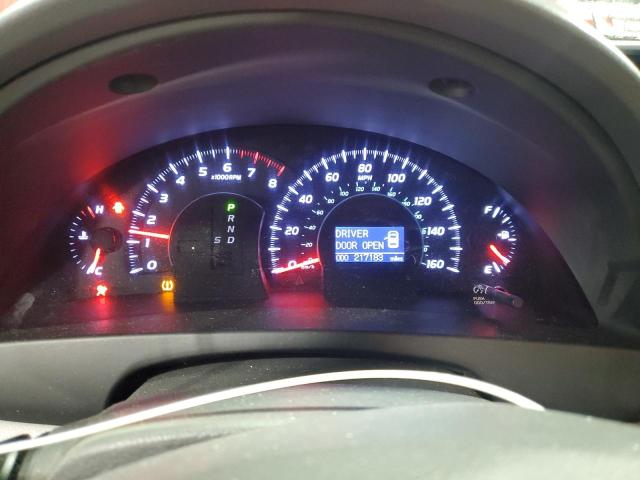 4T1BK3EK8AU105583 - 2010 TOYOTA CAMRY SE 红色 照片 9