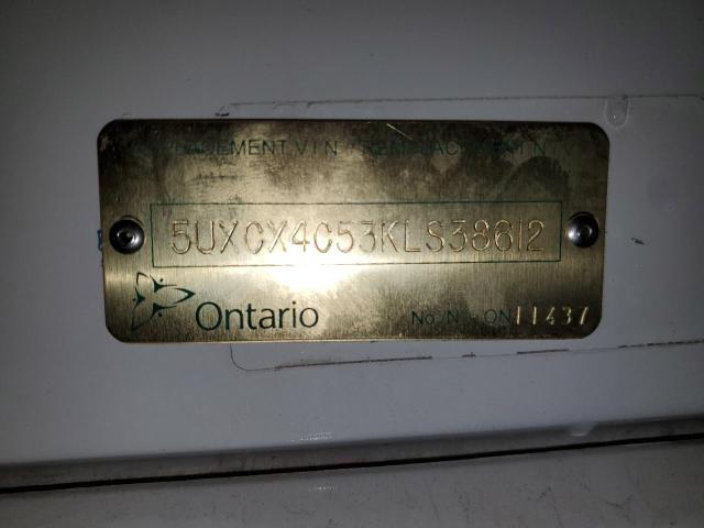 5UXCX4C53KLS38612 - 2019 BMW X7 XDRIVE50I WHITE photo 13