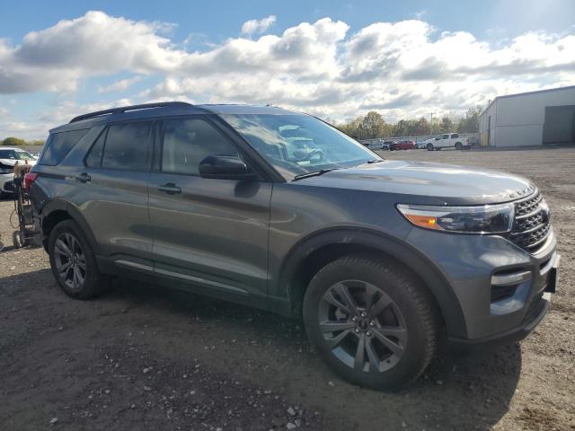 1FMSK8DH1RGA32263 - 2024 FORD EXPLORER XLT 灰色 照片 4