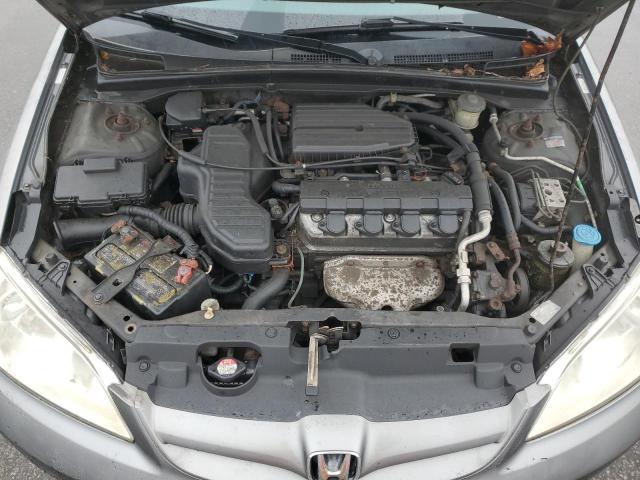2HGES26724H500969 - 2004 HONDA CIVIC EX Boz foto 11