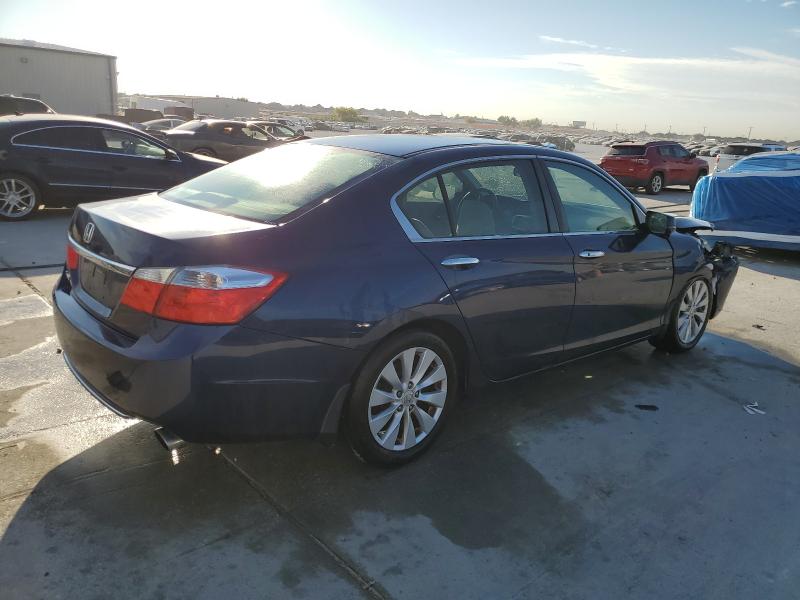 1HGCR2F78FA131250 - 2015 HONDA ACCORD EX BLUE photo 3