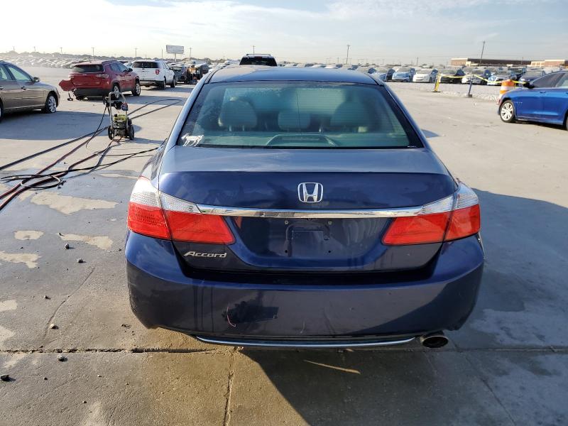 1HGCR2F78FA131250 - 2015 HONDA ACCORD EX BLUE photo 6