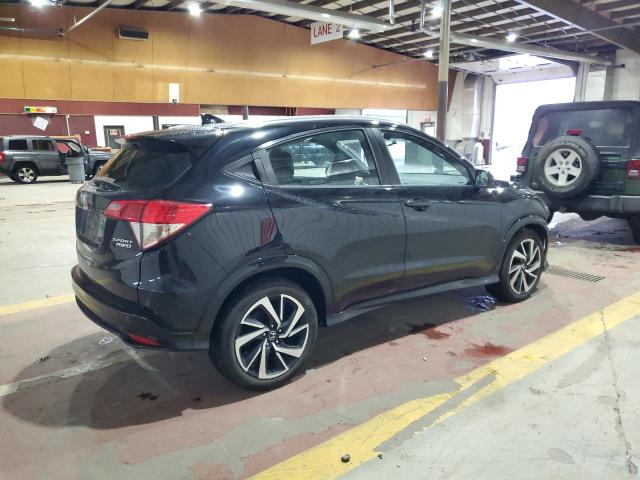 3CZRU6H15KM738642 - 2019 HONDA HR-V SPORT შავი ფოტო 3