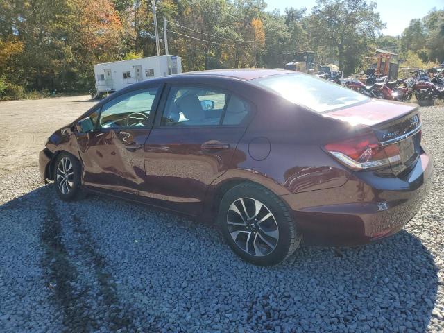 19XFB2F89EE203836 - 2014 HONDA CIVIC EX MAROON photo 2
