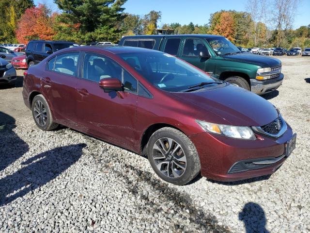 19XFB2F89EE203836 - 2014 HONDA CIVIC EX MAROON photo 4