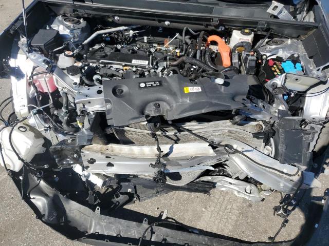 4T3RWRFV8NU059829 - 2022 TOYOTA RAV4 XLE 银色 照片 12