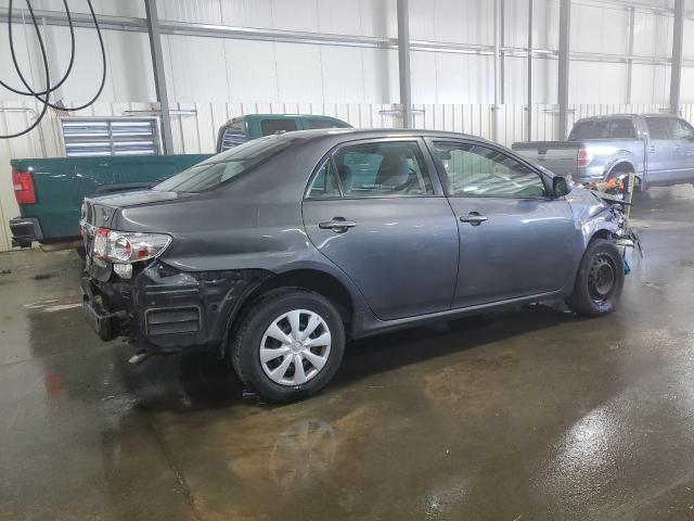 2T1BU4EE3BC605017 - 2011 TOYOTA COROLLA BASE ნაცრისფერი ფოტო 3