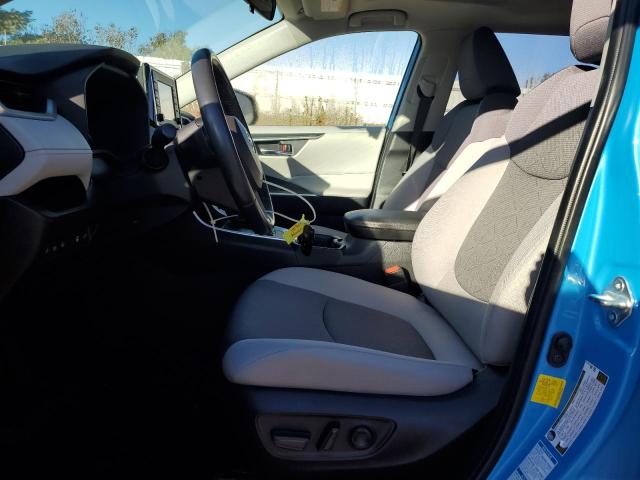 JTMP1RFV9KD027390 - 2019 TOYOTA RAV4 XLE Niebieski zdjęcie 7