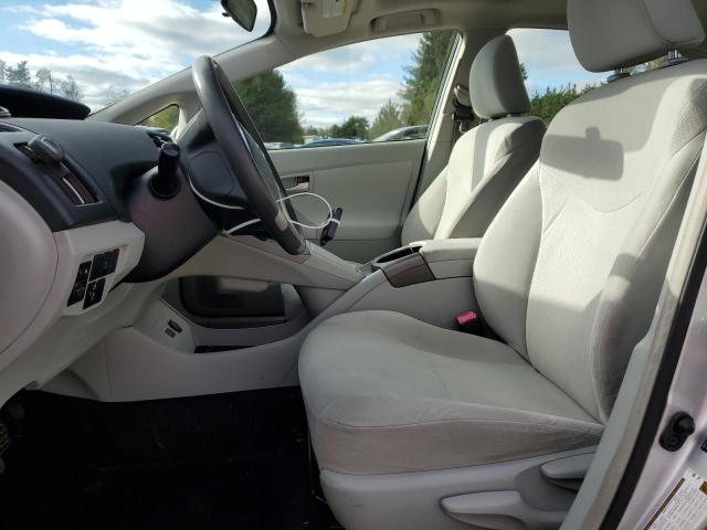 JTDKN3DU2D1719128 - 2013 TOYOTA PRIUS SILVER photo 7