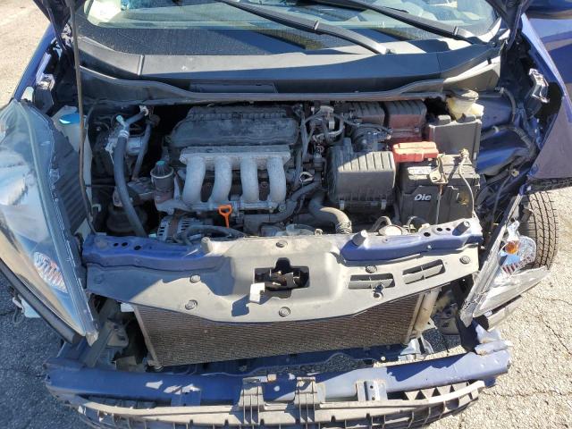 JHMGE8H35DC039618 - 2013 HONDA FIT BLUE photo 12