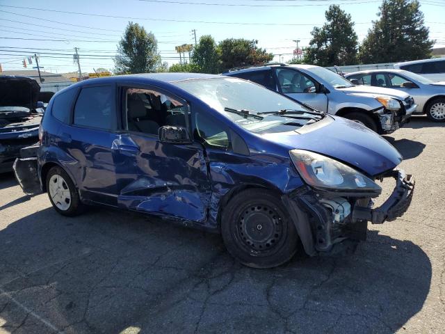 JHMGE8H35DC039618 - 2013 HONDA FIT BLUE photo 4