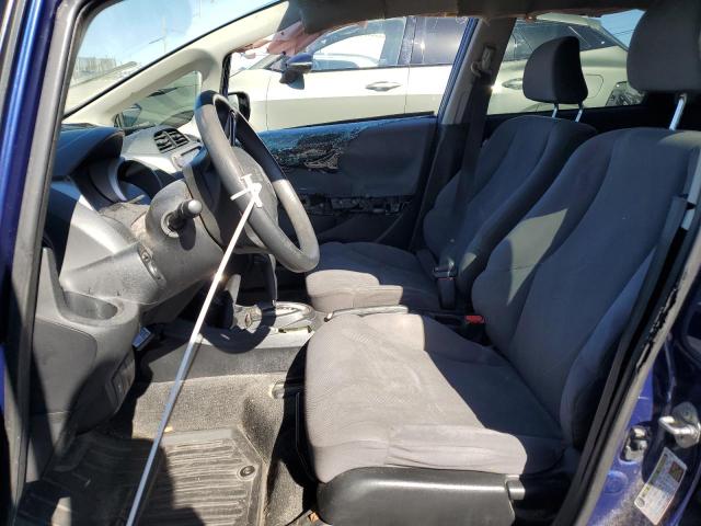 JHMGE8H35DC039618 - 2013 HONDA FIT BLUE photo 7