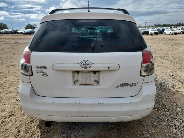 2T1KR32E16C592113 - 2006 TOYOTA COROLLA MA XR WHITE photo 6