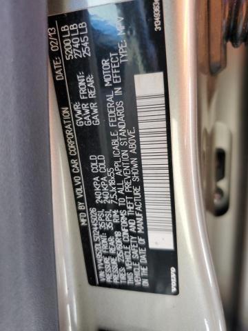 YV4952DL5D2445026 - 2013 VOLVO XC60 3.2 SILVER photo 13