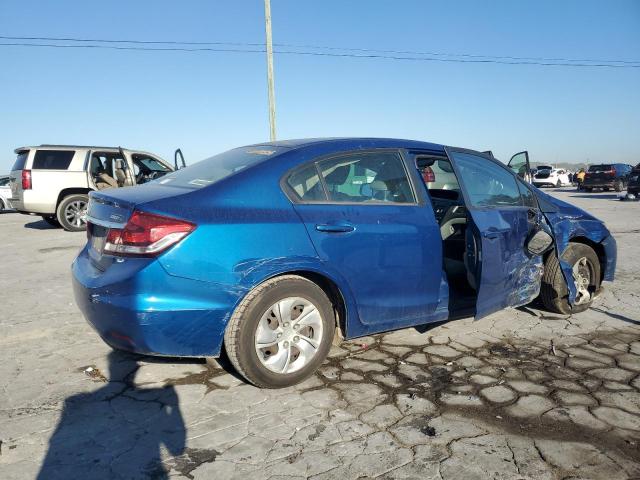 19XFB2F54DE068429 - 2013 HONDA CIVIC LX Көк фото 3