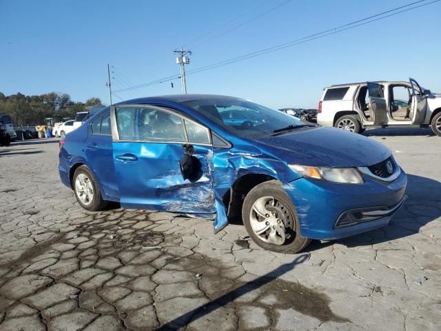 19XFB2F54DE068429 - 2013 HONDA CIVIC LX Көк фото 4