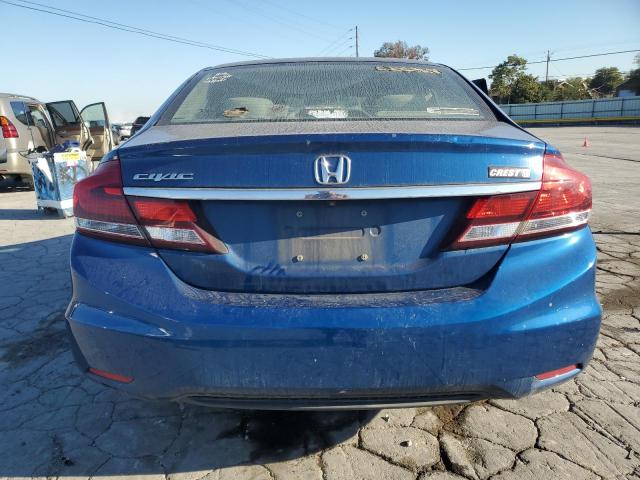 19XFB2F54DE068429 - 2013 HONDA CIVIC LX Көк фото 6