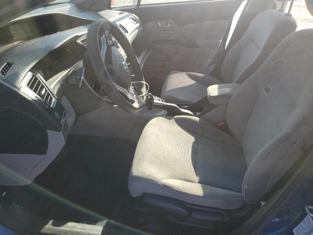19XFB2F54DE068429 - 2013 HONDA CIVIC LX Көк фото 7