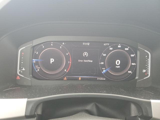 1V2JR2CA2NC516147 - 2022 VOLKSWAGEN ATLAS SE Czarny zdjęcie 9