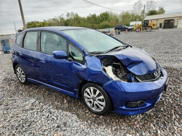 JHMGE8H59DC039073 - 2013 HONDA FIT SPORT 蓝色 照片 4