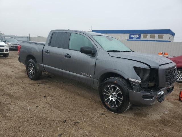 1N6AA1EC6PN112645 - 2023 NISSAN TITAN S GRAY photo 4