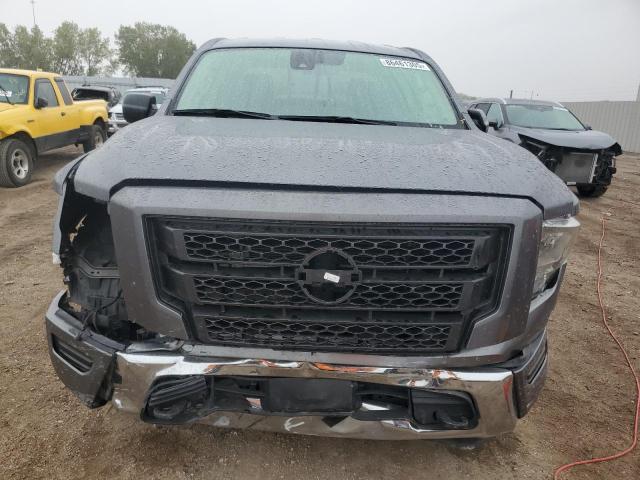 1N6AA1EC6PN112645 - 2023 NISSAN TITAN S GRAY photo 5