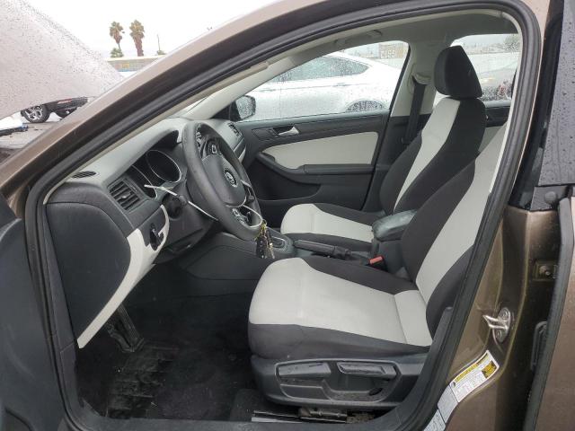 3VW2K7AJ8FM253072 - 2015 VOLKSWAGEN JETTA BASE 棕色 照片 7