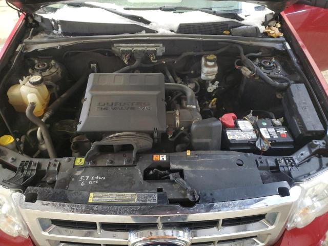1FMCU93G59KC13635 - 2009 FORD ESCAPE XLT MAROON photo 12
