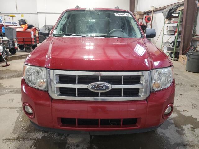 1FMCU93G59KC13635 - 2009 FORD ESCAPE XLT MAROON photo 5