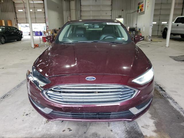 3FA6P0HD3JR149460 - 2018 FORD FUSION SE Бордовый фото 5