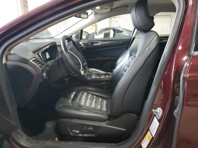 3FA6P0HD3JR149460 - 2018 FORD FUSION SE Бордовый фото 7