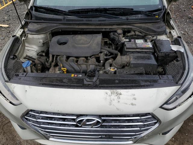 3KPC24A31KE064792 - 2019 HYUNDAI ACCENT SE თეთრი ფოტო 11