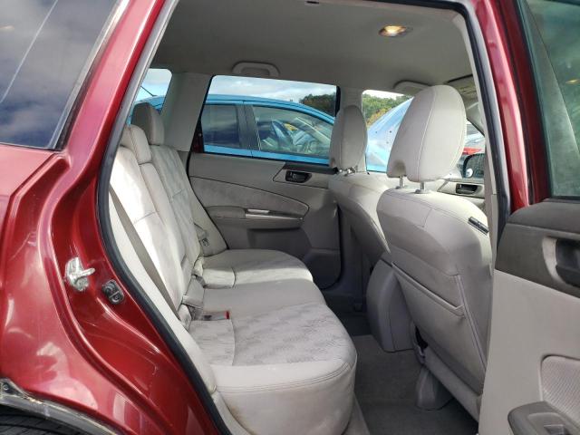 JF2SH6BC6AH802357 - 2010 SUBARU FORESTER XS Rouge photo 10
