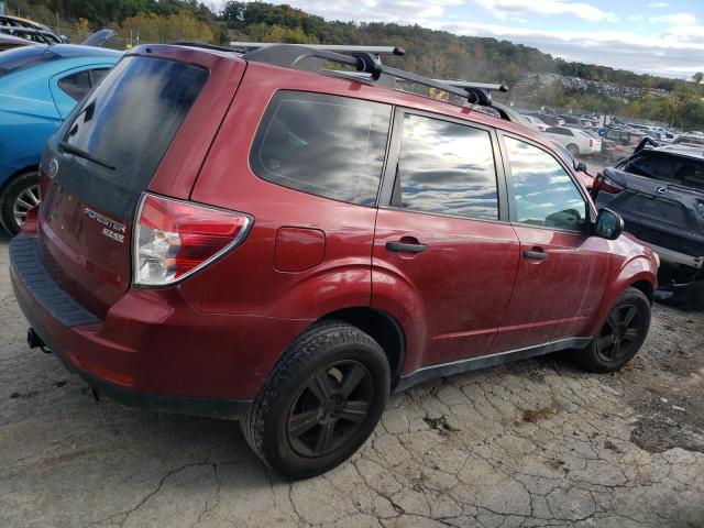 JF2SH6BC6AH802357 - 2010 SUBARU FORESTER XS Rouge photo 3