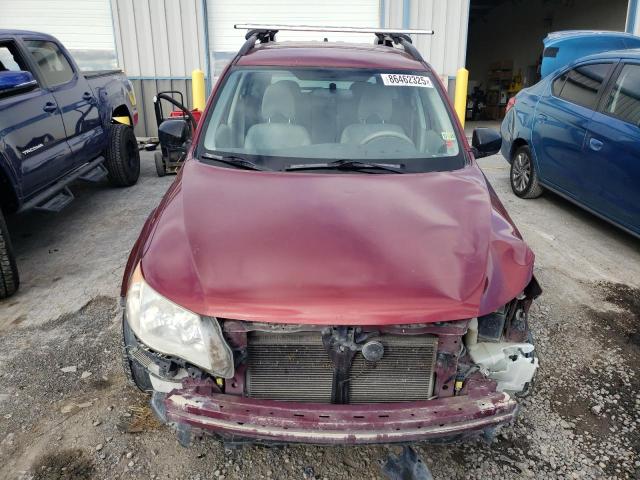 JF2SH6BC6AH802357 - 2010 SUBARU FORESTER XS Rouge photo 5