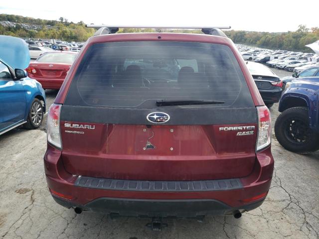JF2SH6BC6AH802357 - 2010 SUBARU FORESTER XS Rouge photo 6