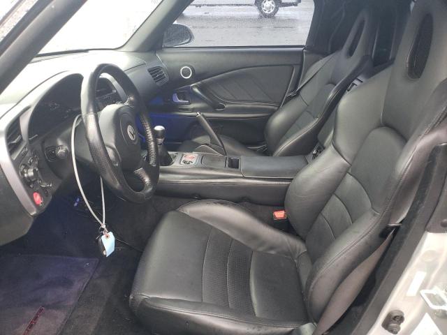 JHMAP11472T009222 - 2002 HONDA S2000 SILVER photo 10