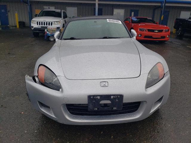 JHMAP11472T009222 - 2002 HONDA S2000 SILVER photo 5