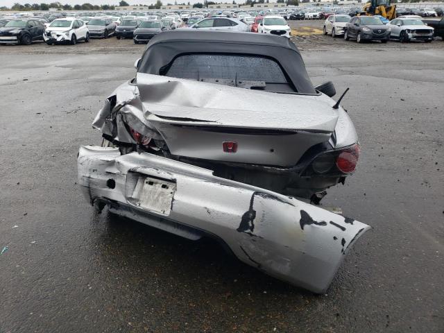 JHMAP11472T009222 - 2002 HONDA S2000 SILVER photo 6