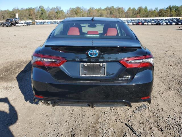 4T1K31AKXRU072413 - 2024 TOYOTA CAMRY XSE BLACK photo 6