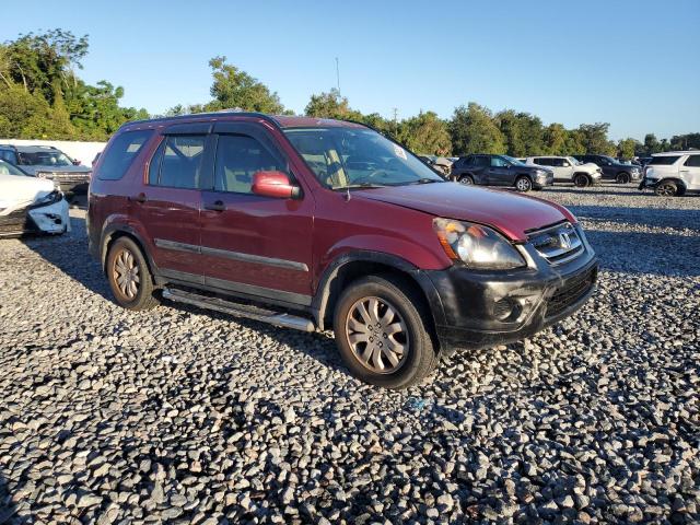 SHSRD788X5U322385 - 2005 HONDA CR-V EX 红色 照片 4