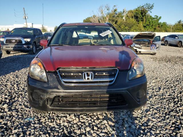 SHSRD788X5U322385 - 2005 HONDA CR-V EX 红色 照片 5