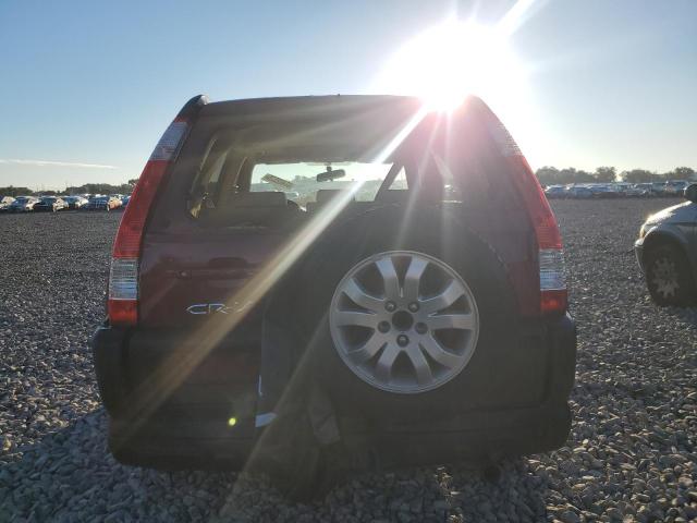 SHSRD788X5U322385 - 2005 HONDA CR-V EX 红色 照片 6