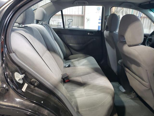 2HGES15625H596834 - 2005 HONDA CIVIC LX შავი ფოტო 10